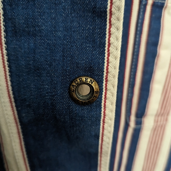 Ralph Lauren Vintage 1990s Denim Jacket size M NWT - Picture 3 of 12